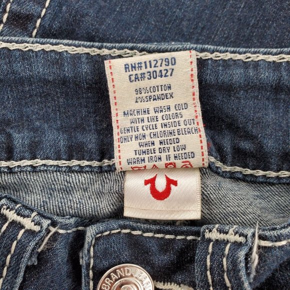 True‎ Religion Womens Size 25 Jeans Style WAK2076A98 - Picture 4 of 6